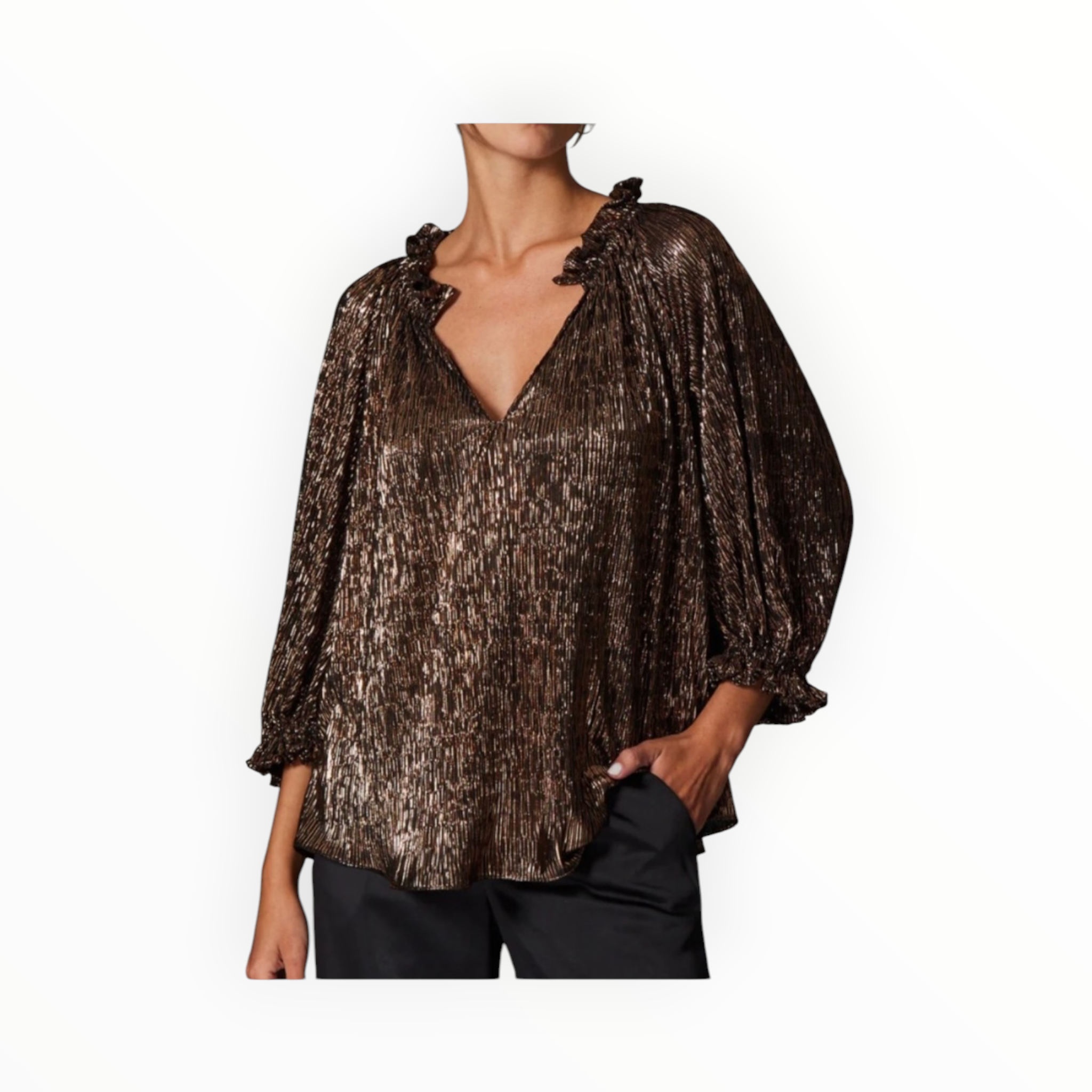 Gilner Farrar Ellie Blouse - Copper