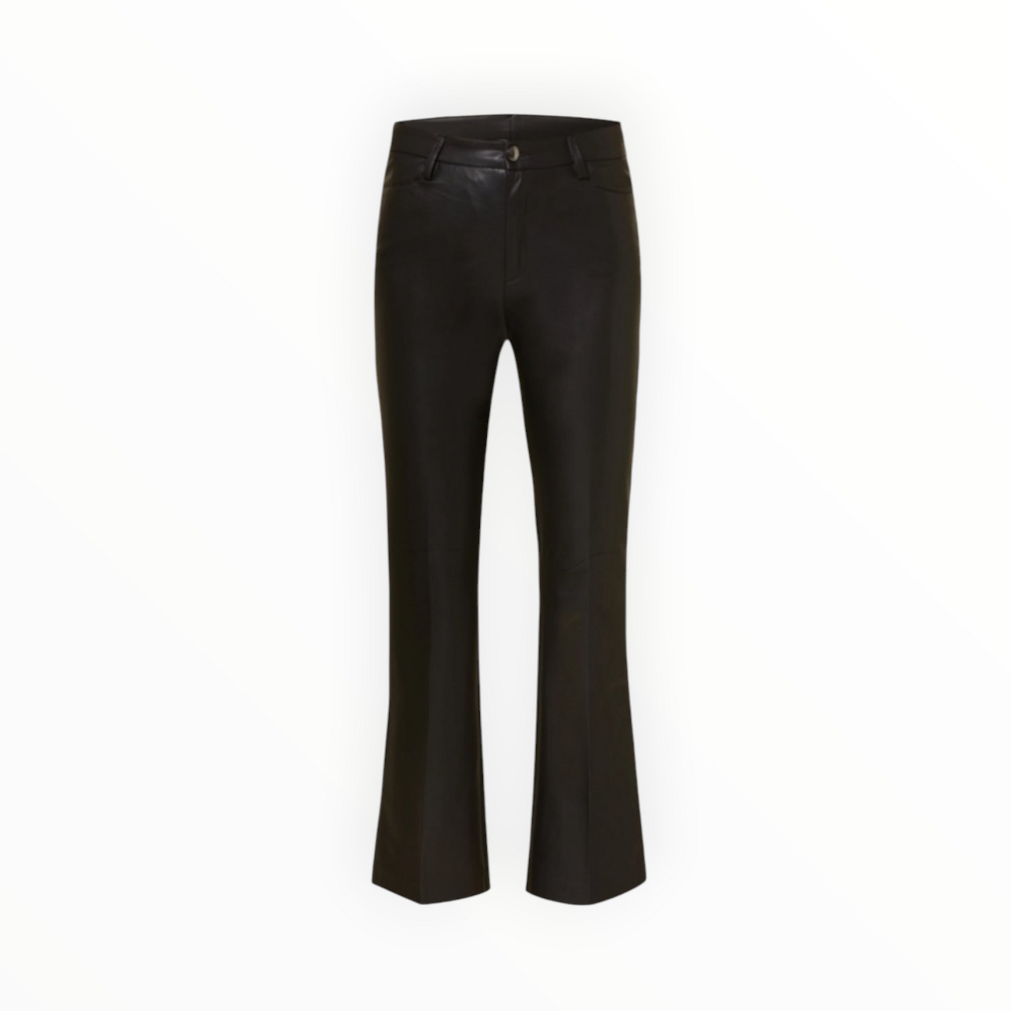 MAC Aida Kick Veagan Leather Pants - Black