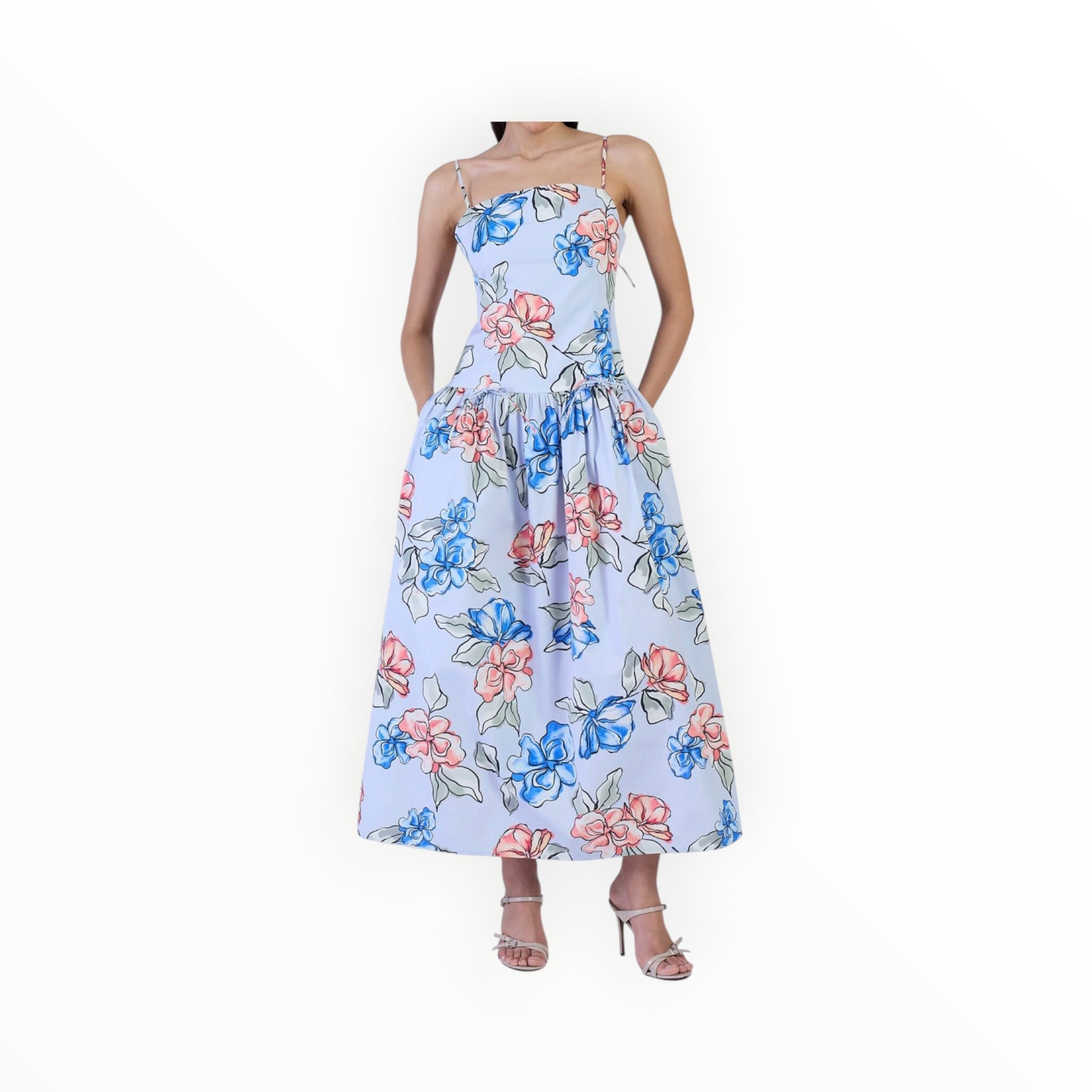 Beyond by Vera Lucy Dress - Via Roma Sky
