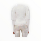 Jonathan Simkhai Levy Fuzzy Knit Pullover - Ivory