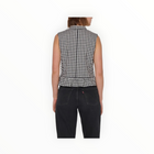 Nation Ltd Dana Tank - Black Cream Gingham