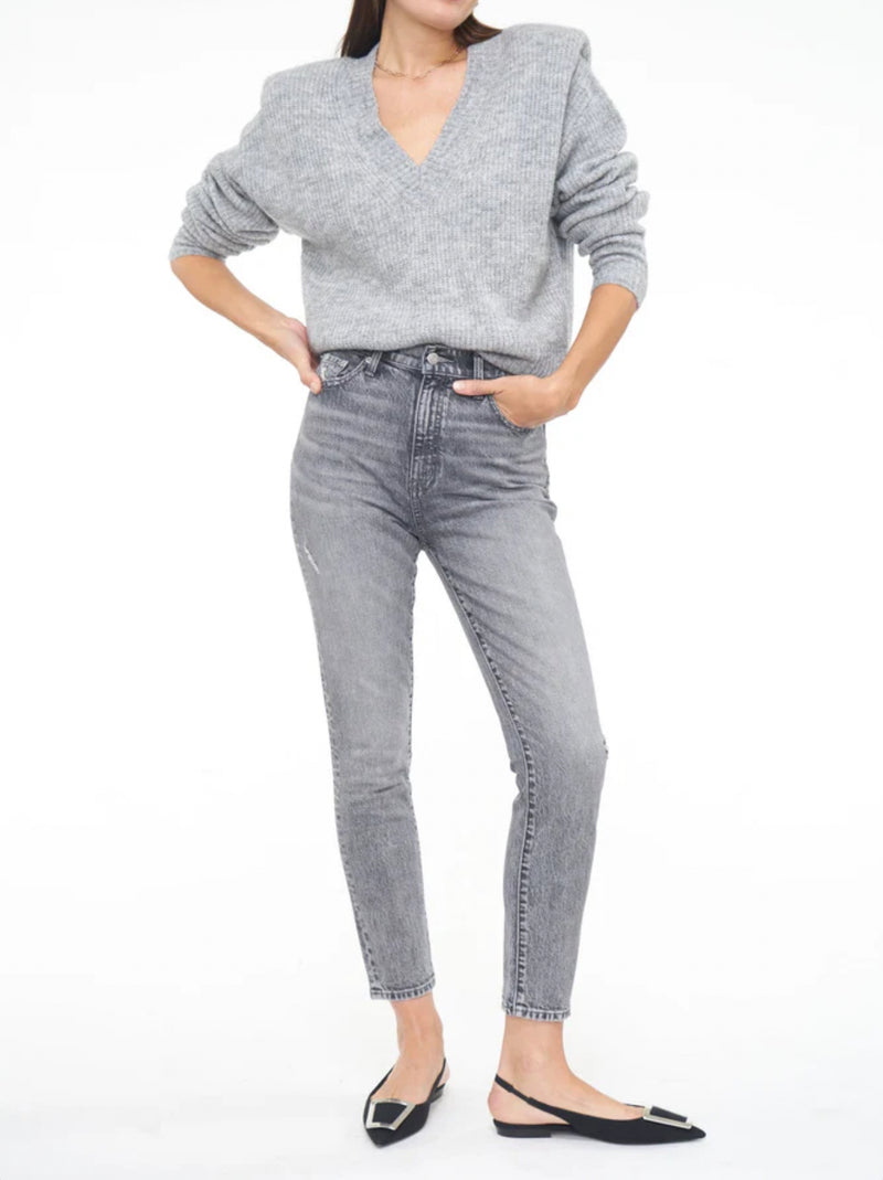 Pistola Kate High Rise Slim Straight Jean - Whittier