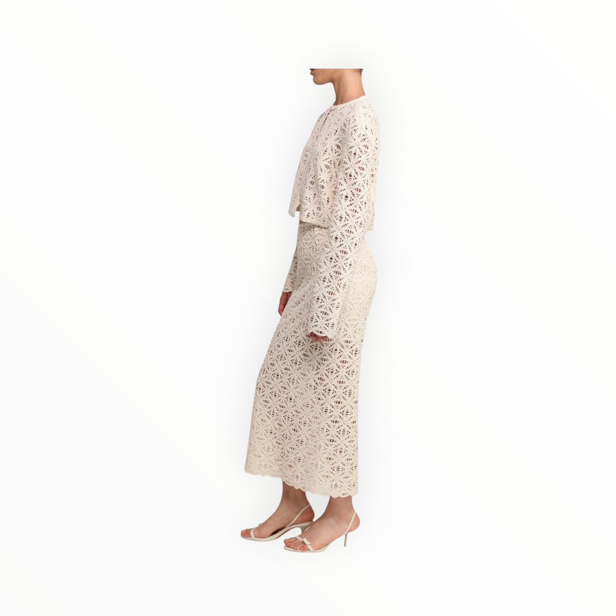 Sabina Musayev Anaya Skirt - Ivory