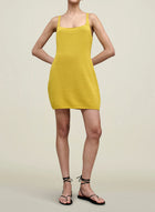 Kallmeyer Fiona Dress in Cotton Wool - Mustard
