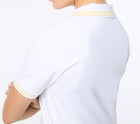 Sergio Tacchini Idalia Cropped Polo - Brilliant White
