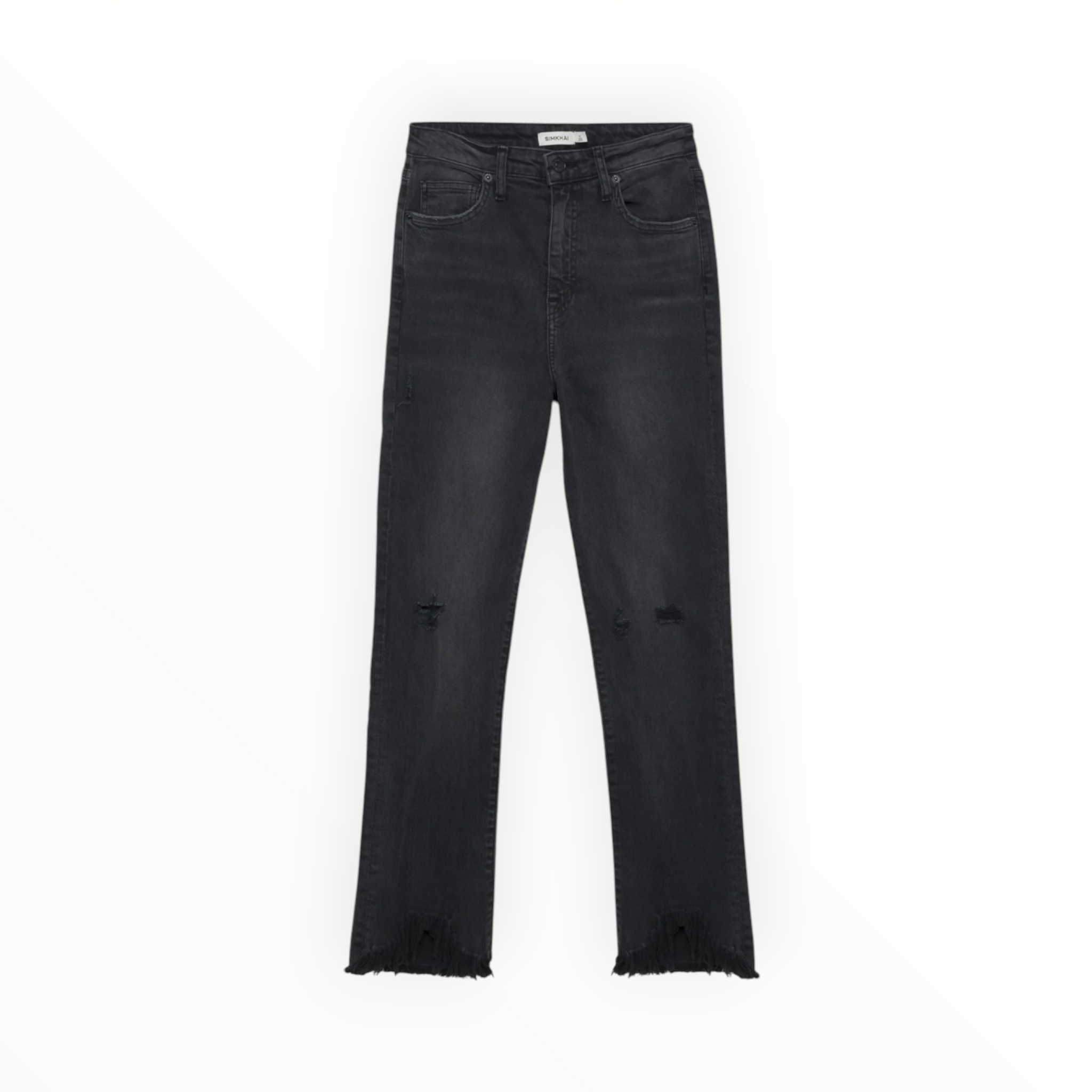 Jonathan Simkhai River Straight Leg Denim - Vintage Noir