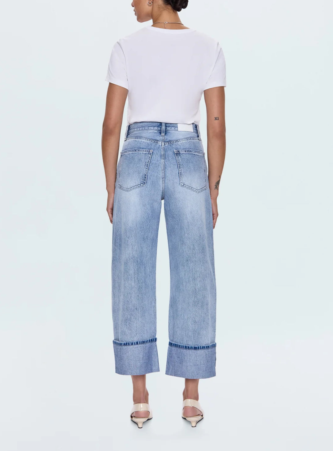 Pistola Ryder High Rise Cuffed Jeans - Essex
