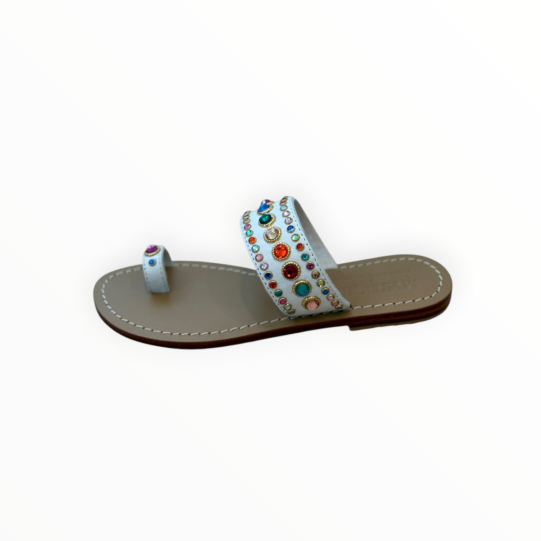 Mystique Sandals - White/Multi