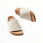 MESSAGE Footwear Shaw Slide - Creme Brûlée
