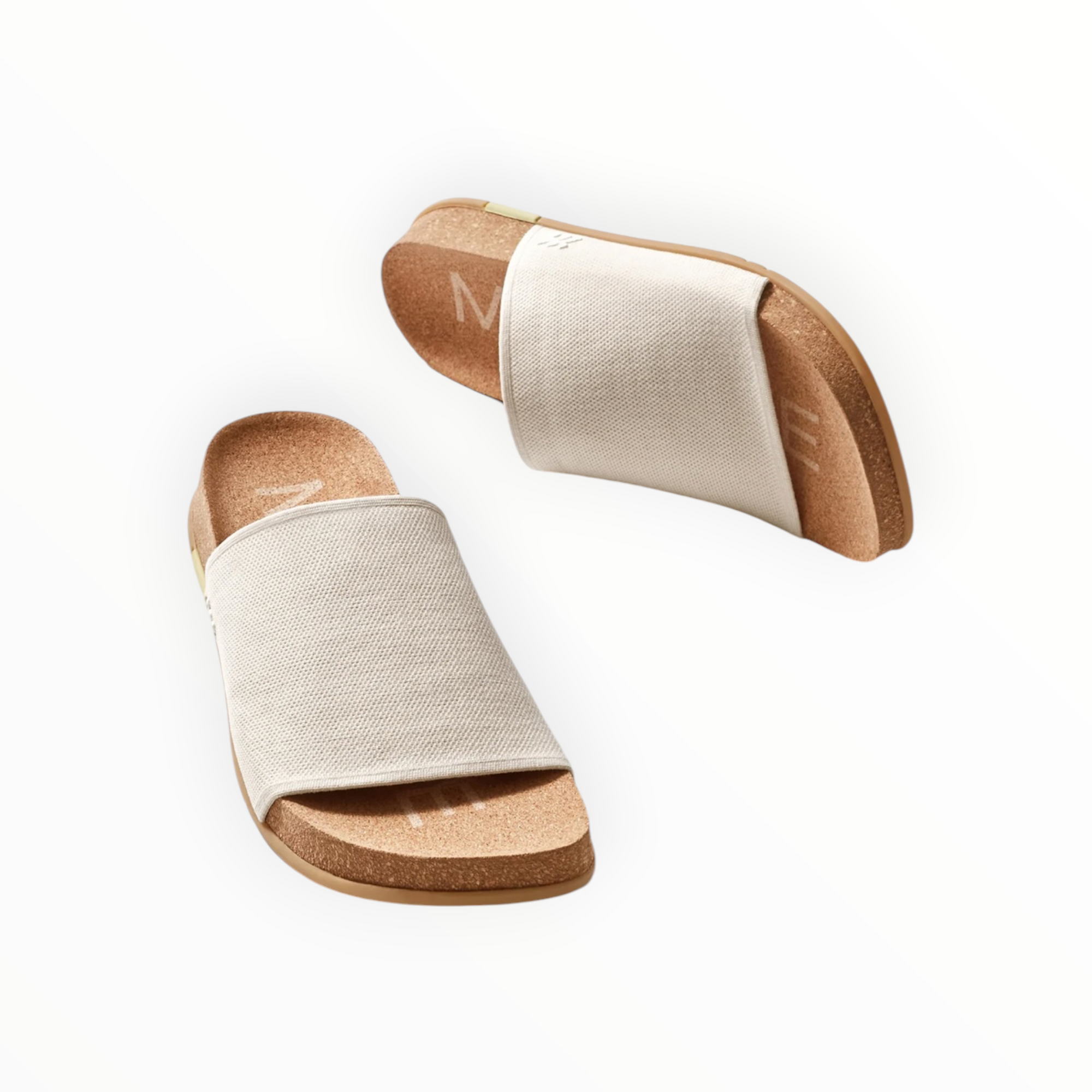 MESSAGE Footwear Shaw Slide - Creme Brûlée