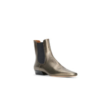 STAUD Aged Bronze Wally Chelsea Boot