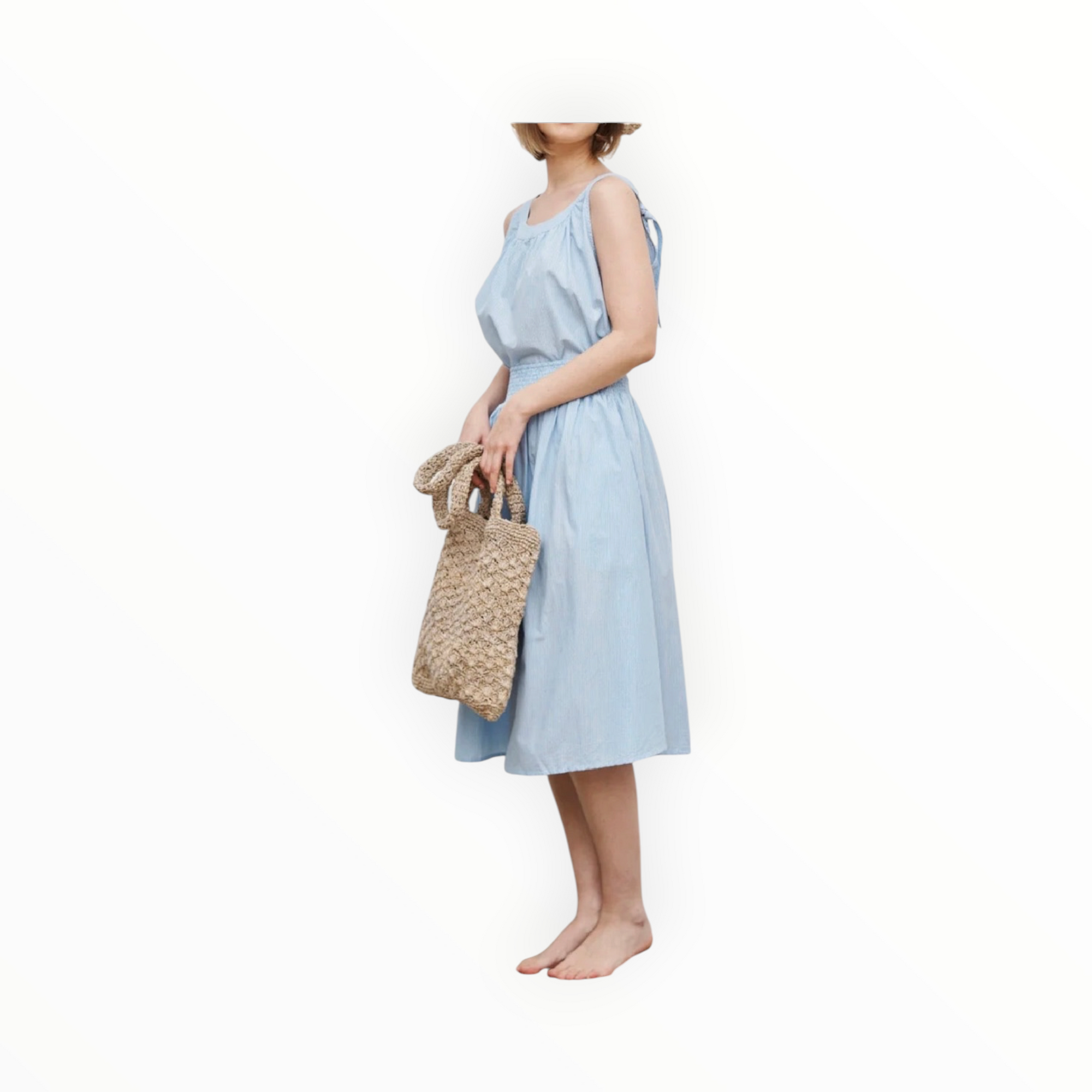 CARE BY ME Beach Tote Bag  - Nature