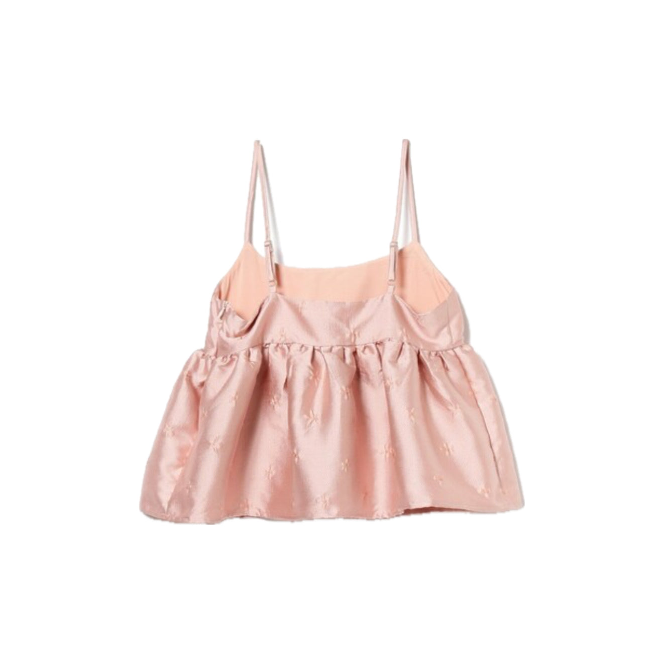 Sister Jane Jacquard Tulip Top - Pale Pink