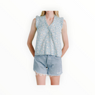 Love The Label Dana Top - Mrs Stoneley Blue