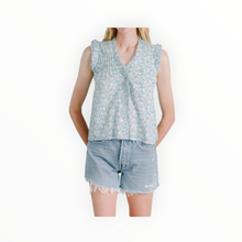 Love The Label Dana Top - Mrs Stoneley Blue