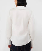 SIMKHAI Symone Cowl Neck Top - Ivory