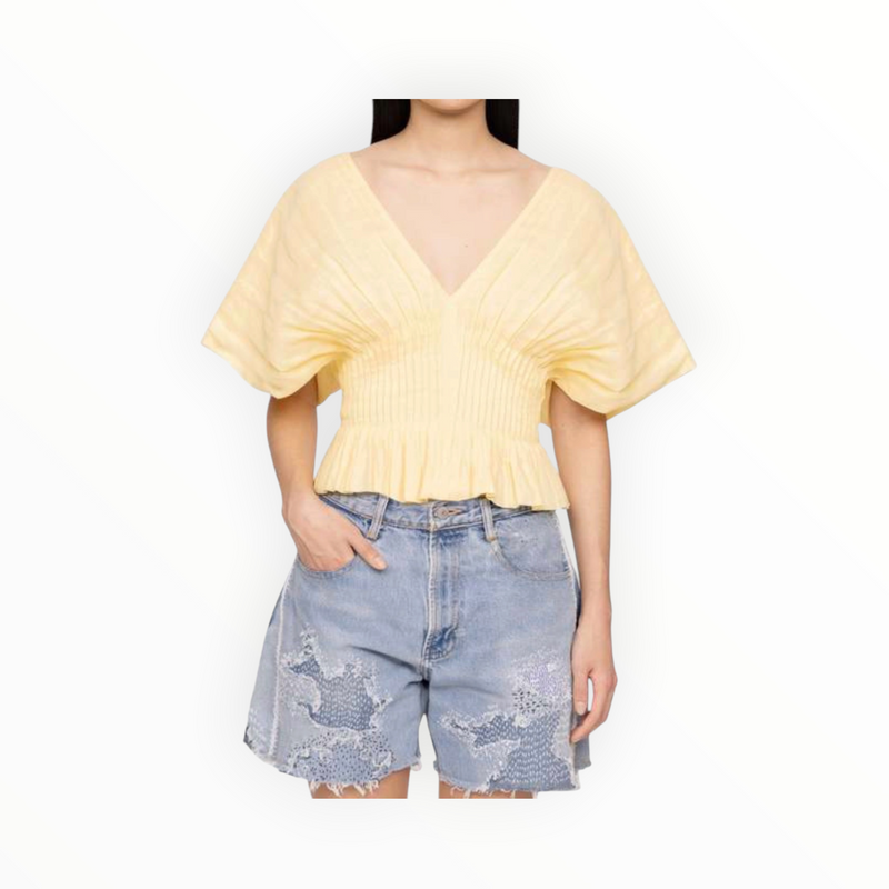 Sea New York Zora Top - Butter