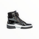 Gabor 93761-97 High Top Sneaker - Black Patent