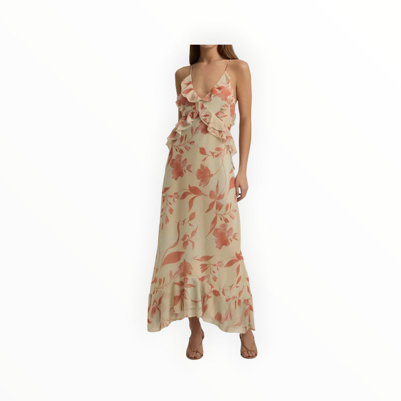 Favorite Daughter The Who Me Dress - Moonbeam Floral