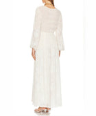 LoveShackFancy Lexia Dress - Antique White