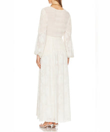 LoveShackFancy Lexia Dress - Antique White