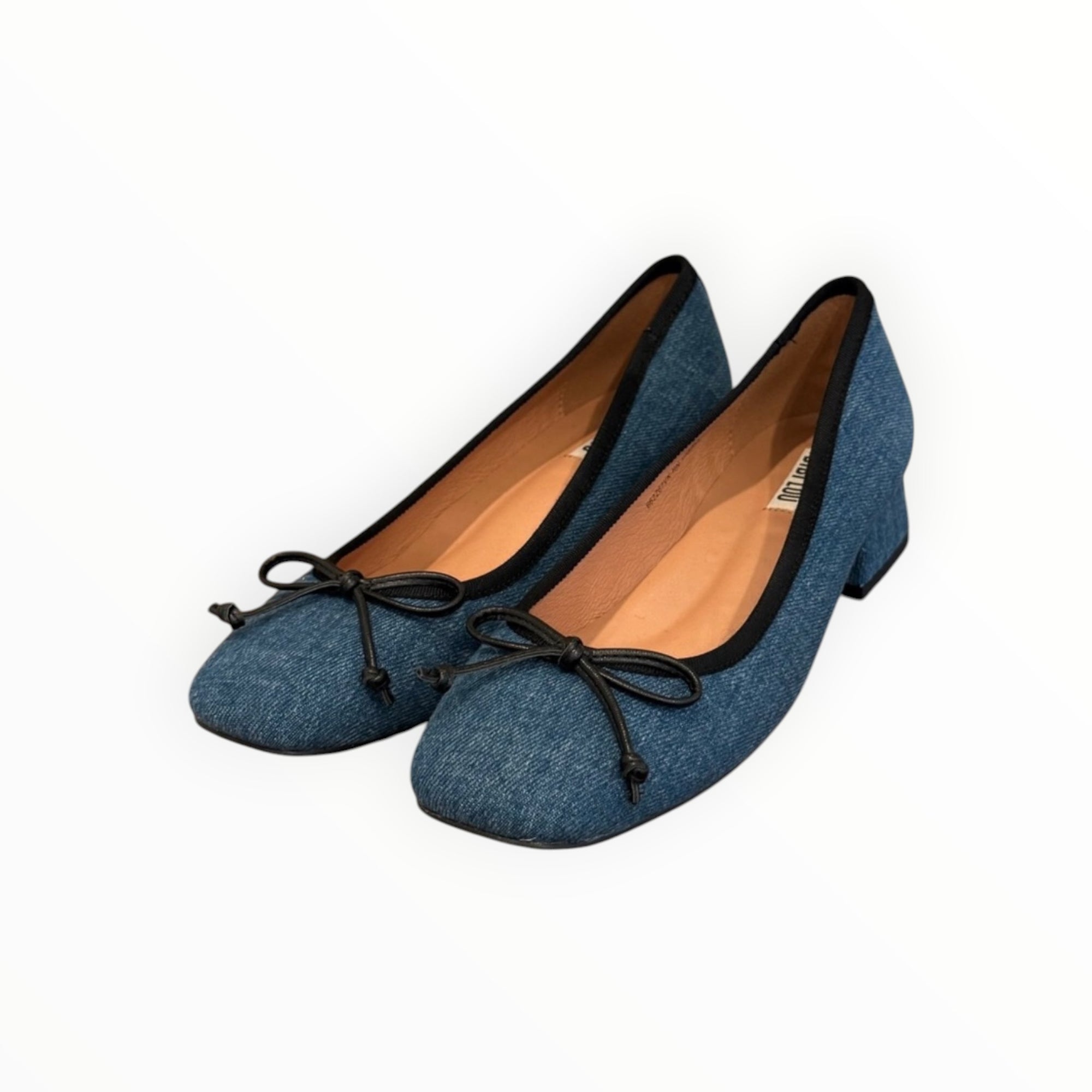 Bibi Lou Denim Ballet Flat