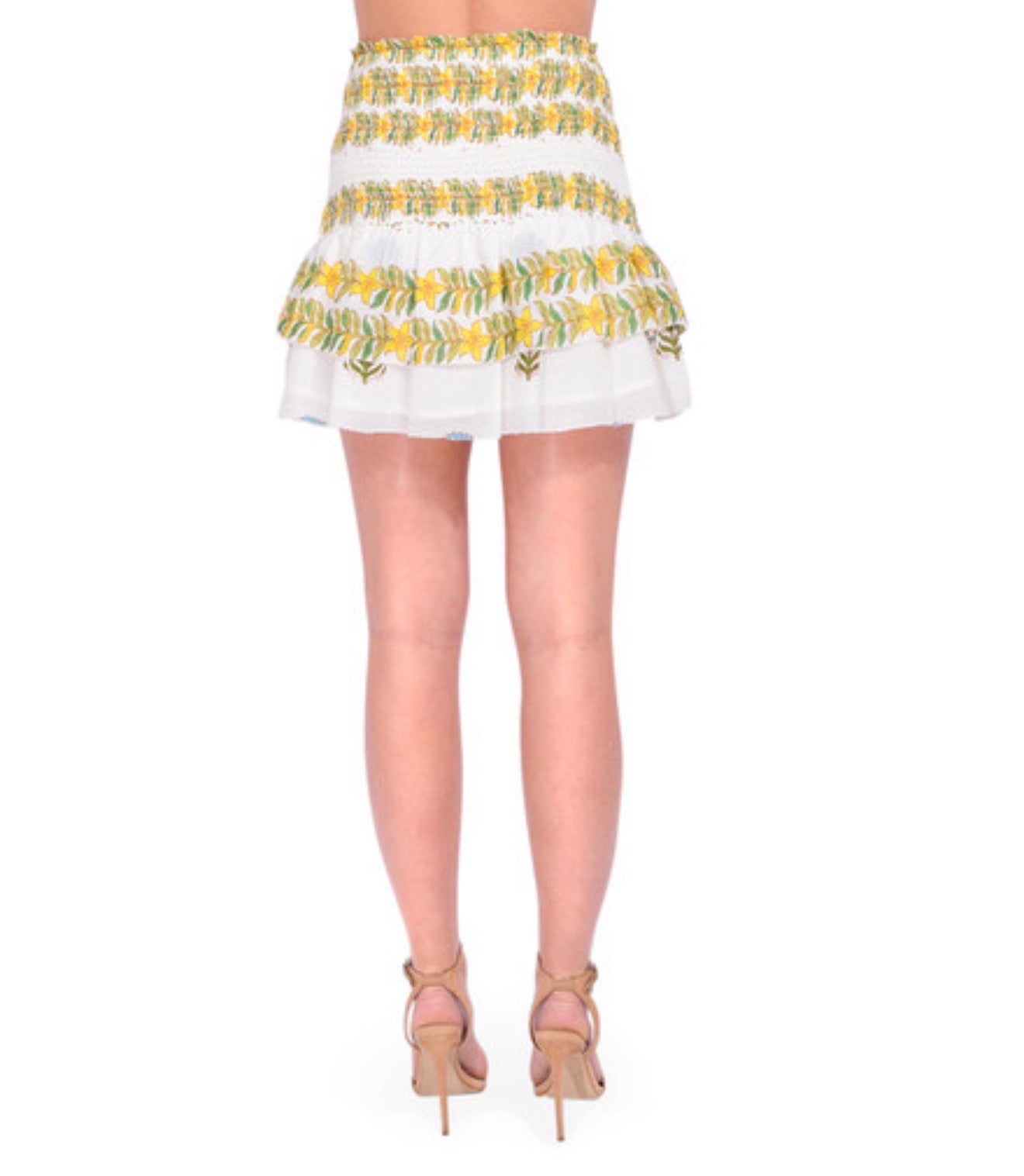 Love The Label Kiana Mini Skirt - Lohdi Garden Print