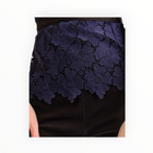 Cartolina Romita Peplum Top - Midnight Blue