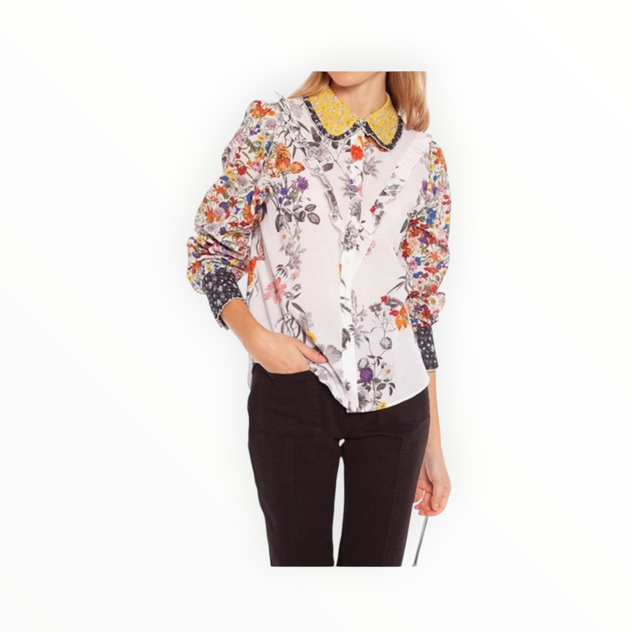 Vilagallo Zalira Floral Blouse
