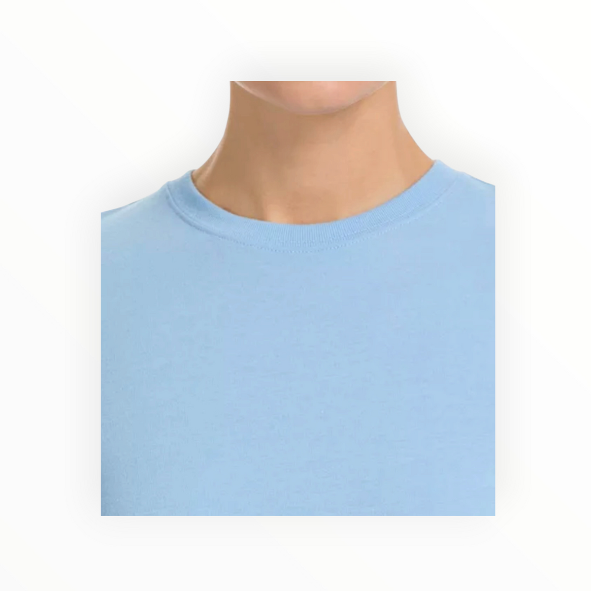 Frame The Vintage Baby Tee - Powder Blue