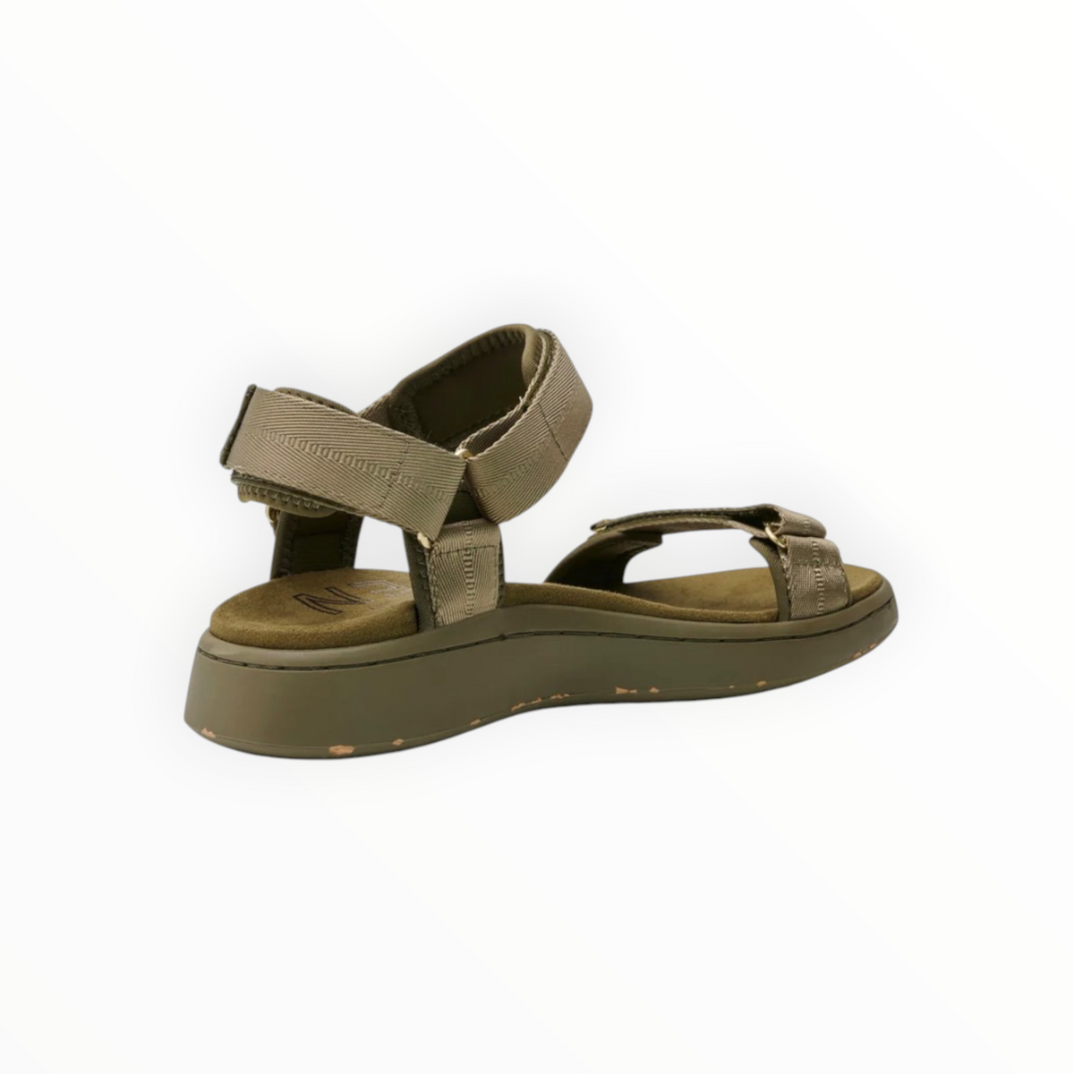 WODEN Line Sandal - Dark Olive