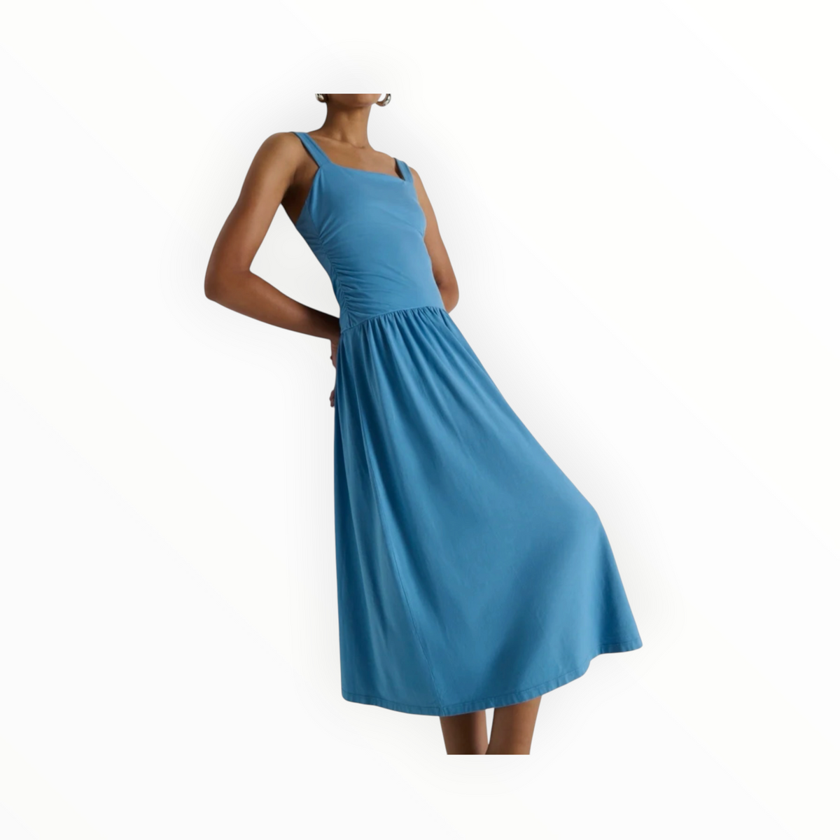 Nation Ltd Jennie Midi Dress - Indigo