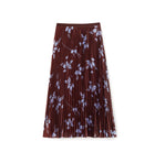 Cartolina Claudia Skirt - Upstate Floral In Espresso