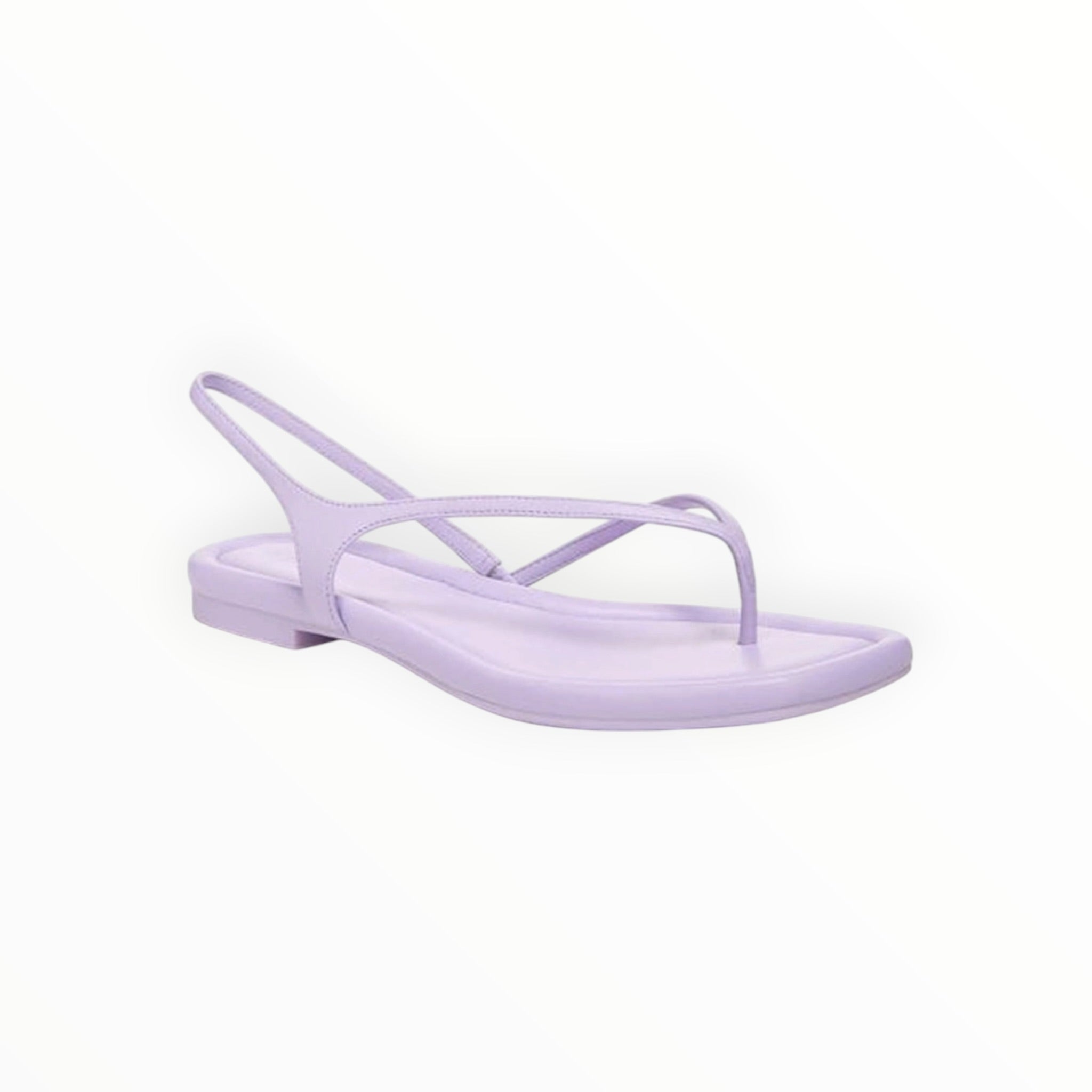 Vince Deana Leather Strappy Sandal - Violet