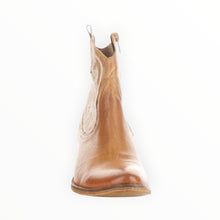 Fly London Wami Western Boot - Camel Velvet