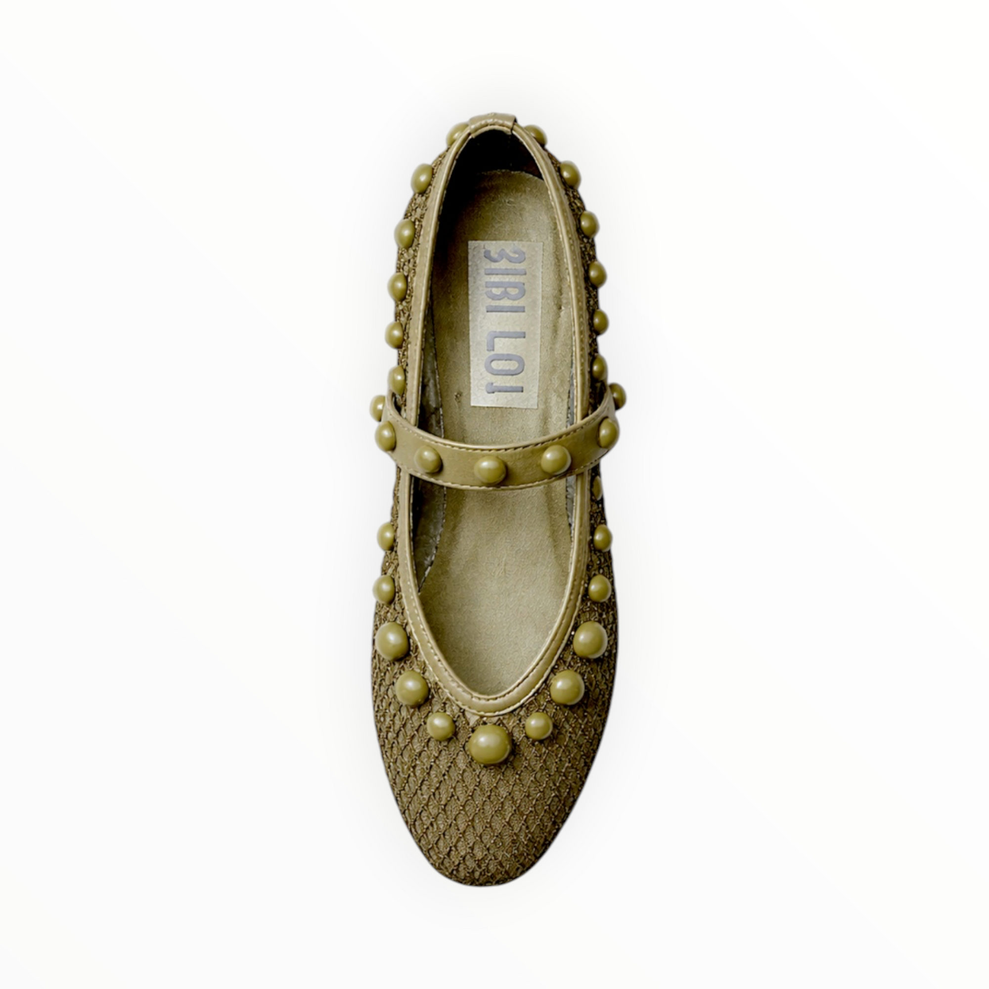Bibi Lou Carinna Flat - Verde Khaki