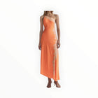 A.L.C. Lou Dress - Vivid Orange/Pale Blush