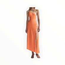 A.L.C. Lou Dress - Vivid Orange/Pale Blush