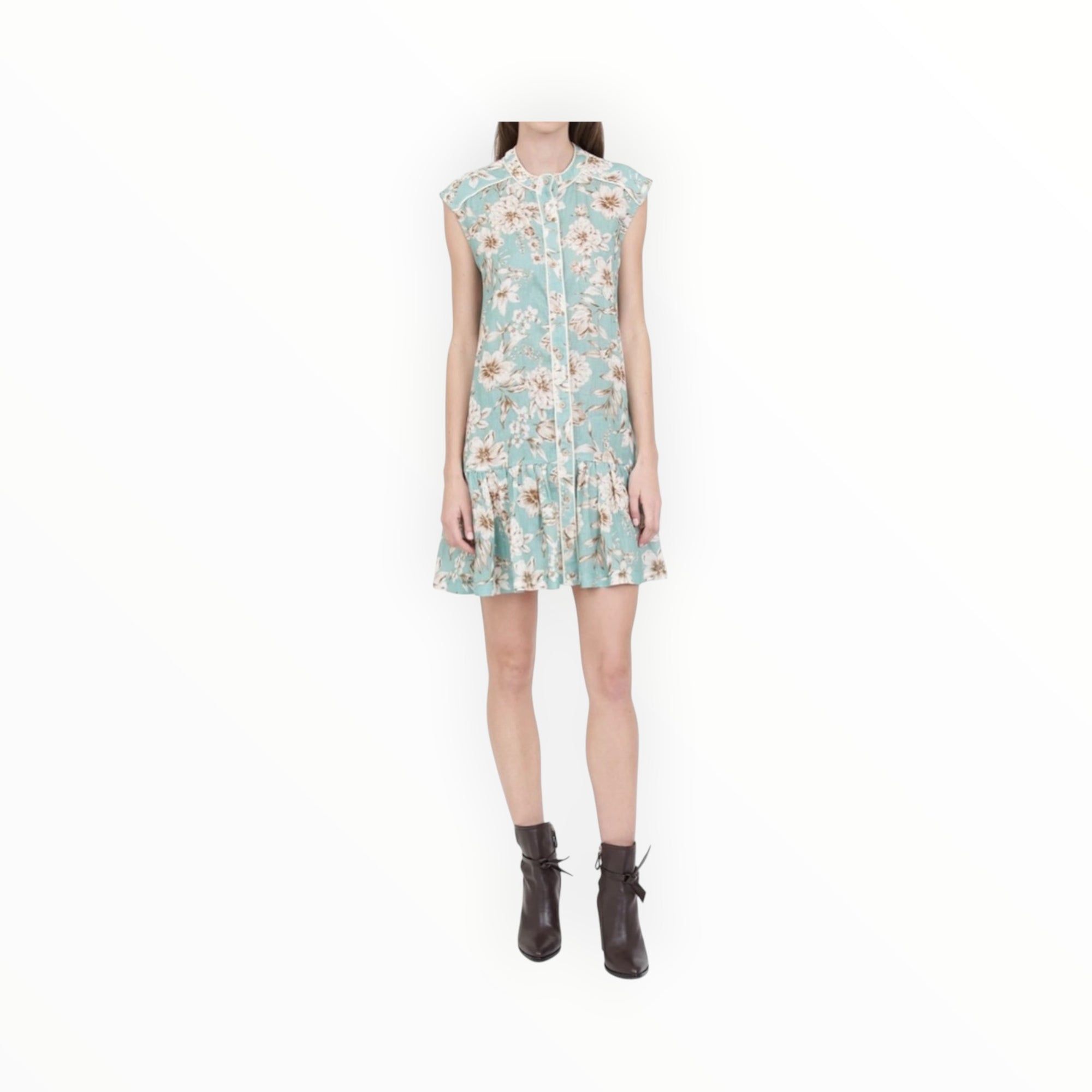 Christy Lynn Lucie Dress - Turquoise Magnolia