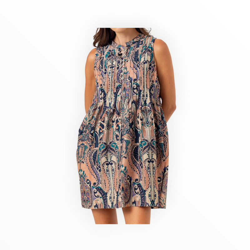 sundays Leora Dress - Spice Mosaic