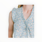 Love The Label Dana Top - Mrs Stoneley Blue