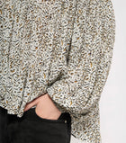 IRO Tannic Blouse - Camel/White