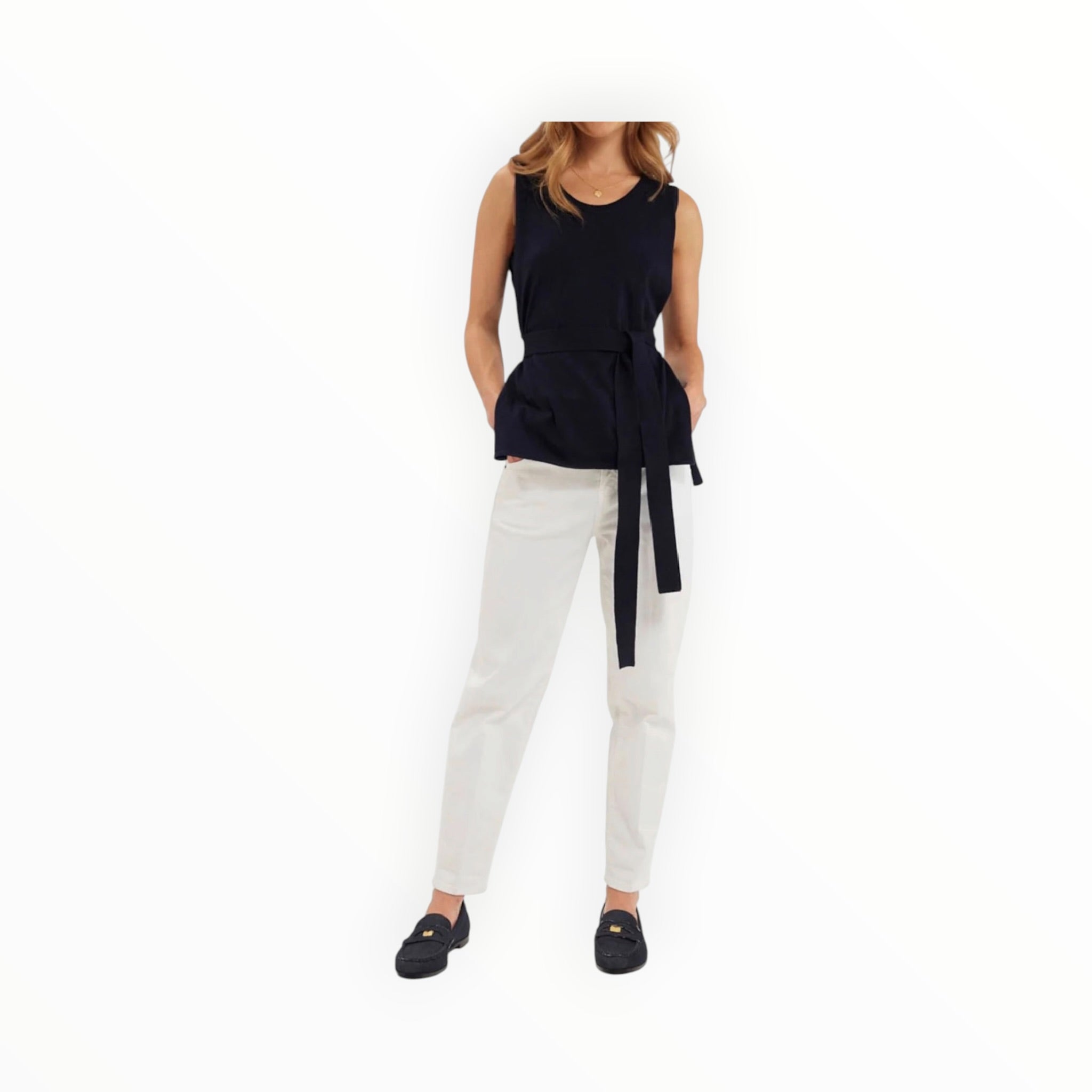 Ines de la Fressange Albane Top - Navy