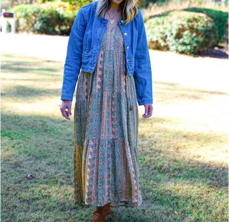 Omika Paola Maxi Dress - Salania Sorbet