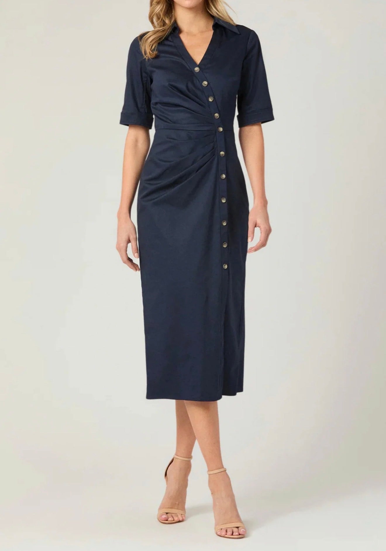 Shoshanna Margo Dress - Navy