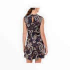 A.L.C. Dion Dress - Navy/Cream