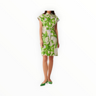 Tara Jamon Rajah Dress Flower - Green