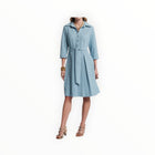 Frances Valentine Bellini Waffle Dress - Air Blue