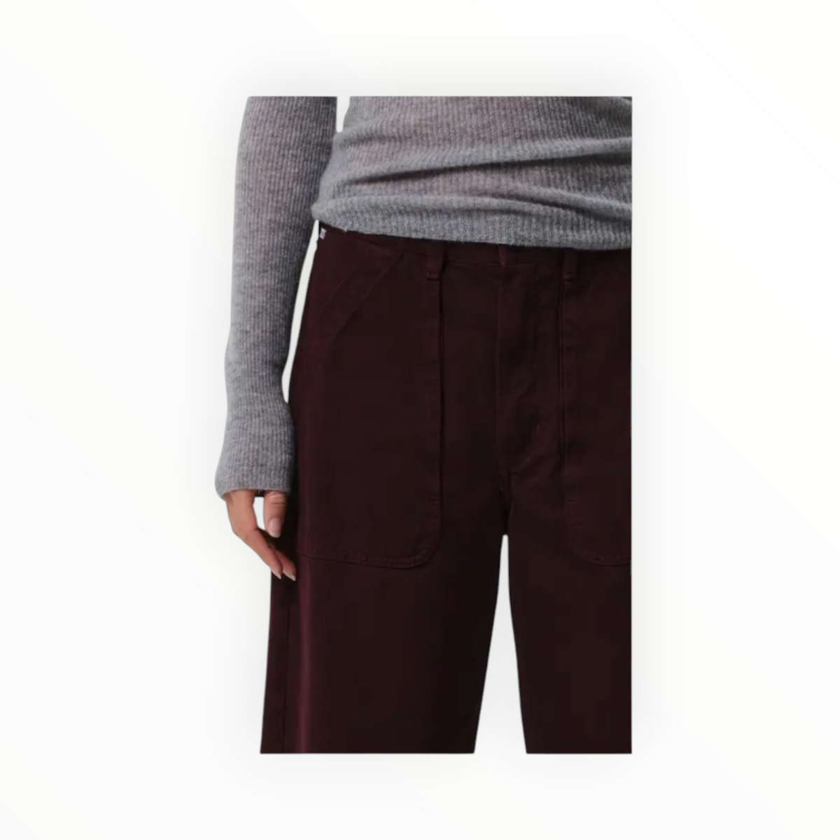 Citizens of Humanity Ayla Cargo Pant - Mahogany