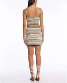 Knitss Kosmos Top - Rosemary/Sand